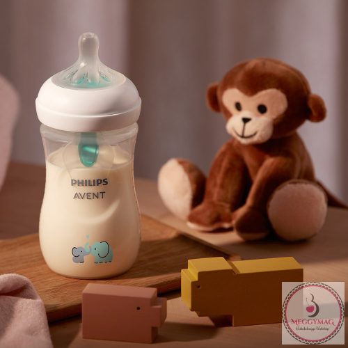 Philips AVENT cumisüveg Natural Response AirFree szeleppel 260ml elefánt
