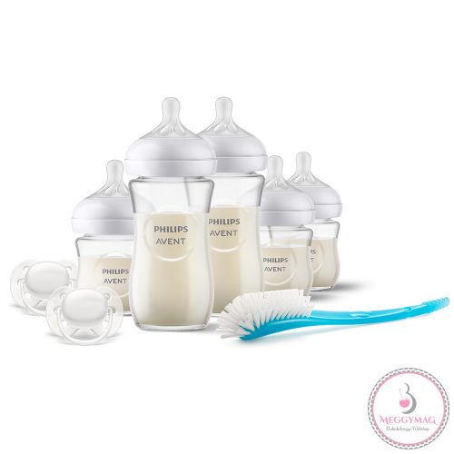 Philips AVENT újszülött szett Natural Response üveg