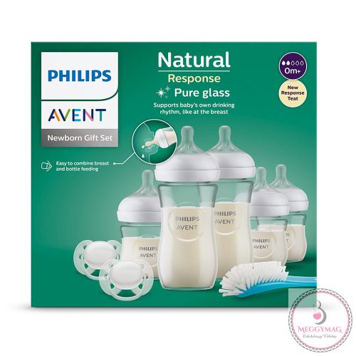 Philips AVENT újszülött szett Natural Response üveg