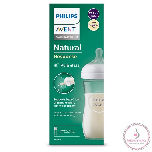Philips AVENT cumisüveg Natural Response üveg 240ml