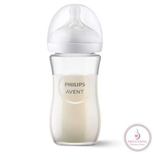 Philips AVENT cumisüveg Natural Response üveg 240ml