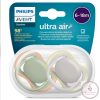 Philips AVENT játszócumi - ultra air 6-18hó neutral 2db