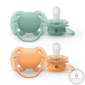   Philips AVENT játszócumi Ultrasoft Premium neutral 0-6hó 2db