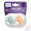 Philips AVENT játszócumi Ultrasoft Premium neutral 0-6hó 2db