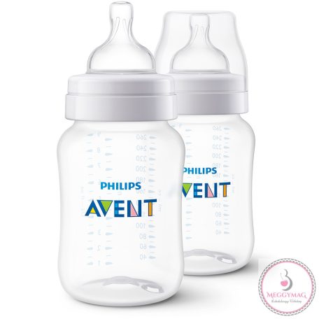 Philips AVENT cumisüveg Anti-colic 260ml 1hó 2db-os