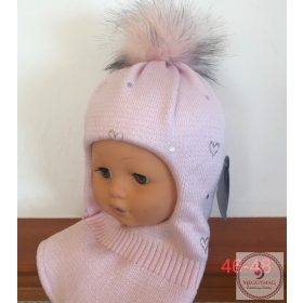 MM prémium kötött téli sapka űrhajós fazon 46-48 cm 