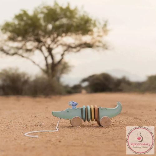 Little Dutch húzható krokodil - Safari Friends