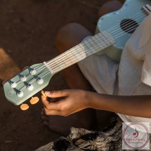 Little Dutch játék gitár zöld - Safari Friends