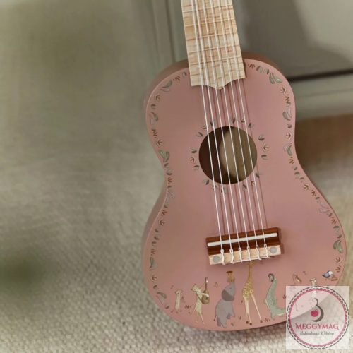 Little Dutch játék gitár pink - Safari Friends