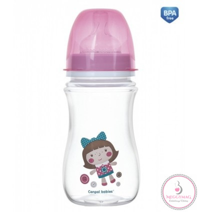 Toys EasyStart anti-kólikás cumisüveg - széles 240 ml (3 h+)