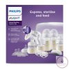 Philips AVENT mellszívó kézi kezdő szett Natural Response, mikrohullámú sterilizátorral
