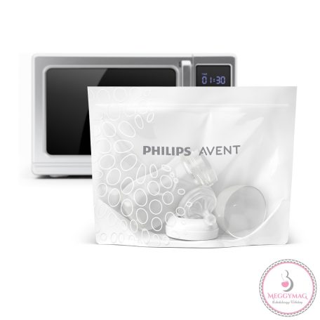 Philips AVENT sterilizáló zacskó mikrós 5db 1038