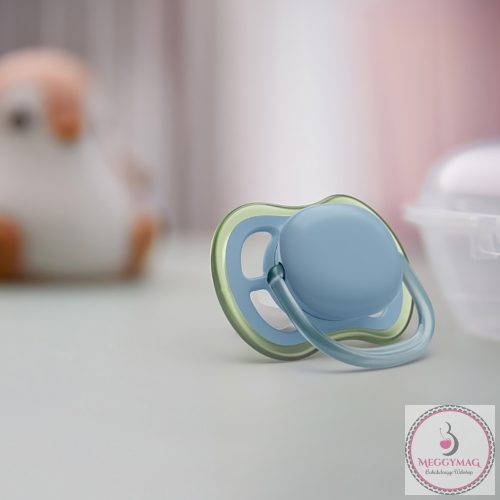 Philips AVENT játszócumi Ultra Air neutral 0-6hó fiús kék 2db