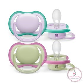   Philips AVENT játszócumi Ultra Air neutral 0-6hó lányos lila 2db