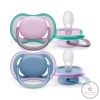 Philips AVENT játszócumi Ultra Air neutral 6-18hó lányos kék 2db