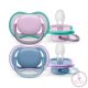 Philips AVENT játszócumi Ultra Air neutral 6-18hó lányos kék 2db
