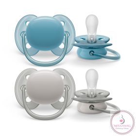   Philips AVENT játszócumi Ultrasoft Premium neutral 6-18hó fiús 2db
