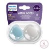 Philips AVENT játszócumi Ultrasoft Premium neutral 6-18hó fiús 2db