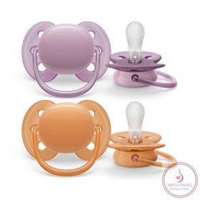   Philips AVENT játszócumi Ultrasoft Premium neutral 6-18hó lányos 2db