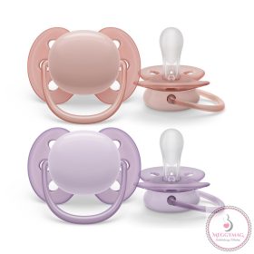   Philips AVENT játszócumi Ultrasoft Premium neutral 0-6hó lányos 2db