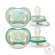 Philips AVENT játszócumi Ultra Air éjszakai 0-6hó fiús 2db