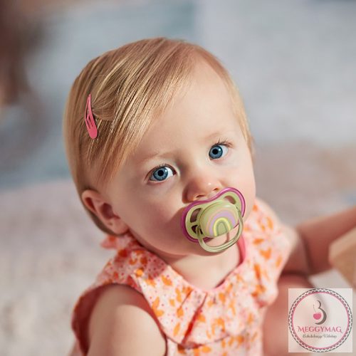 Philips AVENT játszócumi Ultra Air szivárványos 0-6hó lányos 2db