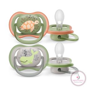   Philips AVENT játszócumi Ultra Air tengeri állatos 6-18hó fiús 2db