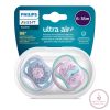 Philips AVENT játszócumi Ultra Air tengeri állatos 6-18hó lányos 2db