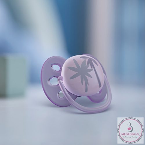 Philips AVENT játszócumi Ultrasoft Premium 0-6hó lila 1db