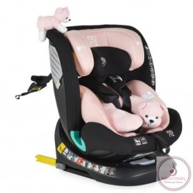   Moni SERENGETI I-SIZE autósülés 40-150cm 360forgatható PINK