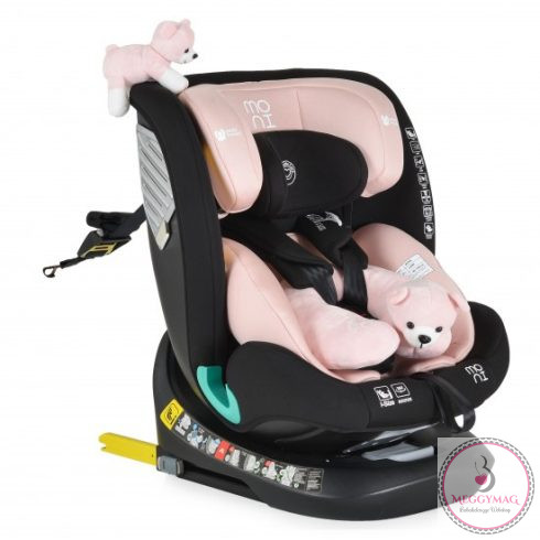 Moni SERENGETI I-SIZE autós ülés 40-150cm 360forgatható PINK
