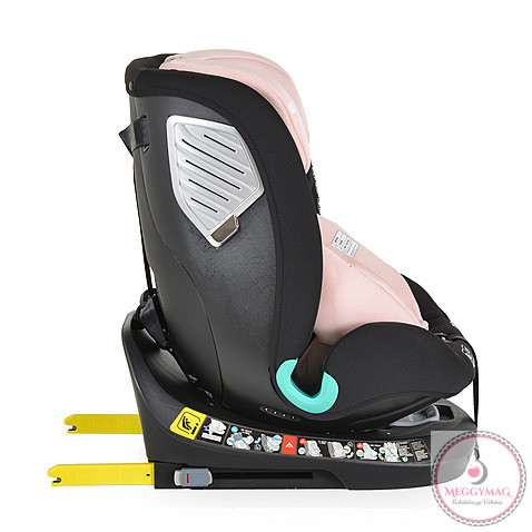 Moni SERENGETI I-SIZE autósülés 40-150cm 360forgatható PINK