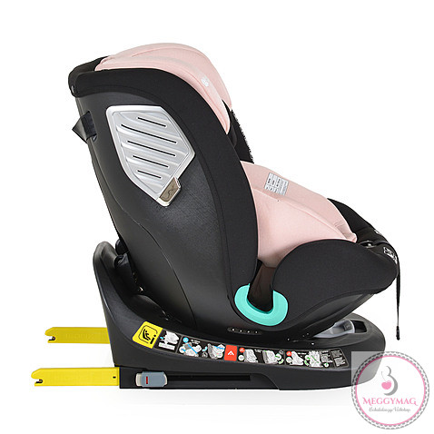 Moni SERENGETI I-SIZE autósülés 40-150cm 360forgatható PINK
