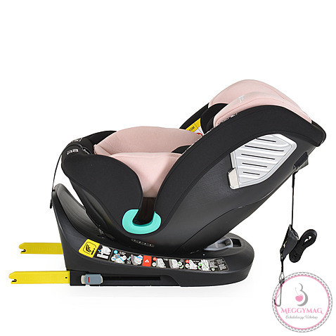 Moni SERENGETI I-SIZE autósülés 40-150cm 360forgatható PINK