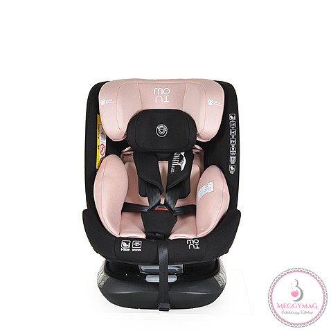Moni SERENGETI I-SIZE autósülés 40-150cm 360forgatható PINK