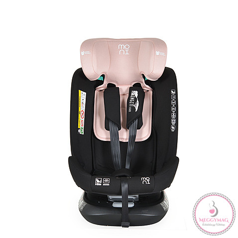 Moni SERENGETI I-SIZE autósülés 40-150cm 360forgatható PINK