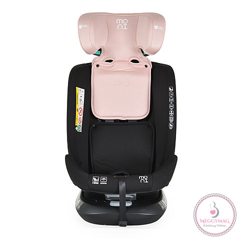 Moni SERENGETI I-SIZE autósülés 40-150cm 360forgatható PINK