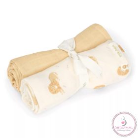   Little Dutch muszlin textilpelenka 70x70 cm 2 db - Safari Leo