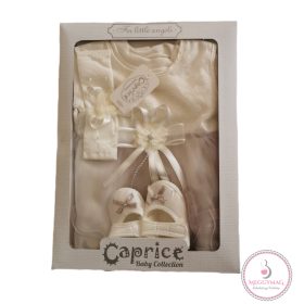   Alkalmi újszülött kislány ruha, keresztelő ruha szett 56/62