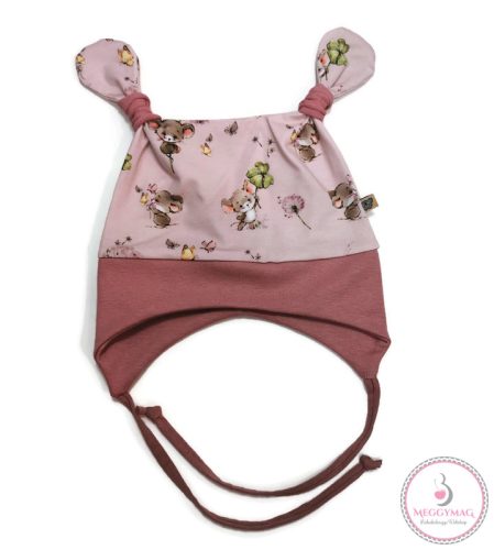 Symbyo baba füles sapka, Egérke lóherével 45-50 cm (kb. 1-2 éves)