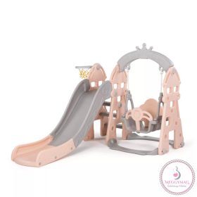 Chipolino Ring hinta és csúszda - pink