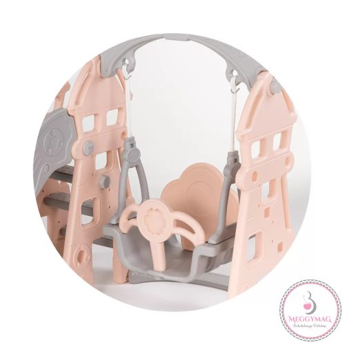 Chipolino Ring hinta és csúszda - pink