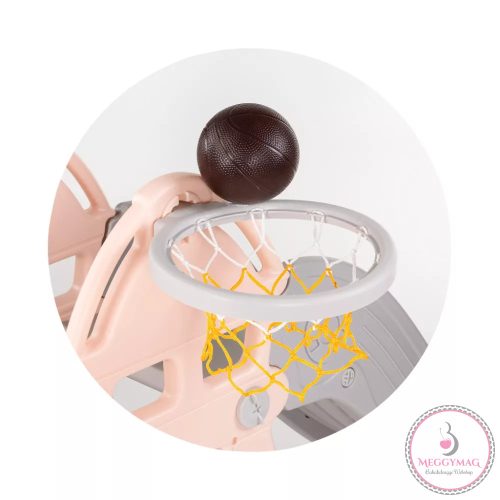 Chipolino Ring hinta és csúszda - pink