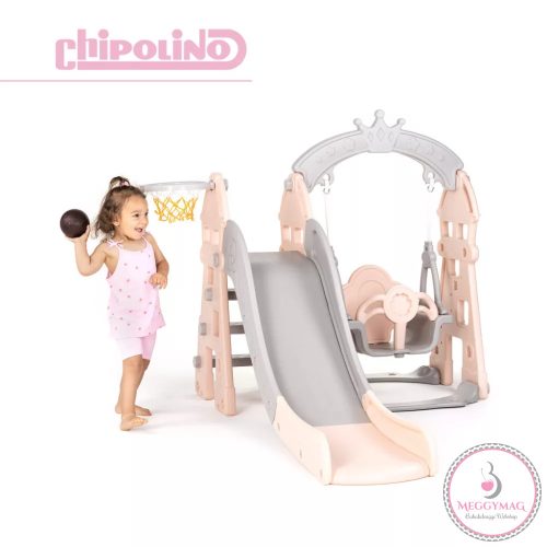 Chipolino Ring hinta és csúszda - pink
