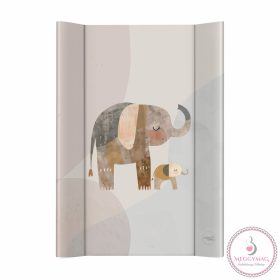 Ceba pelenkázó lap merev 2 oldalú 50x70cm BASIC Elefánt 