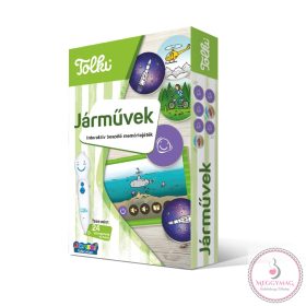 Járművek: Interaktív beszélő memóriajáték Tolki