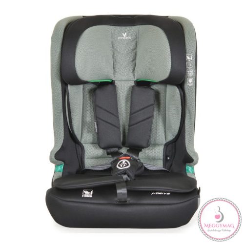 Moni iDRIVE autós ülés 76-150cm TWILL ZÖLD