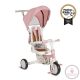 COMPACTO ÚJ 3IN1 tricikli multifunkciós, futóbiciklivé alakítható PINK 