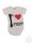 Rövid ujjú feliratos baba body I love Mom 86-os