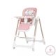 Chipolino Milk Shake 2in1 multifunkciós etetőszék és babahinta - Flamingo